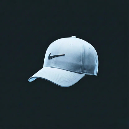 Nike Mens Metal Swoosh White Cap