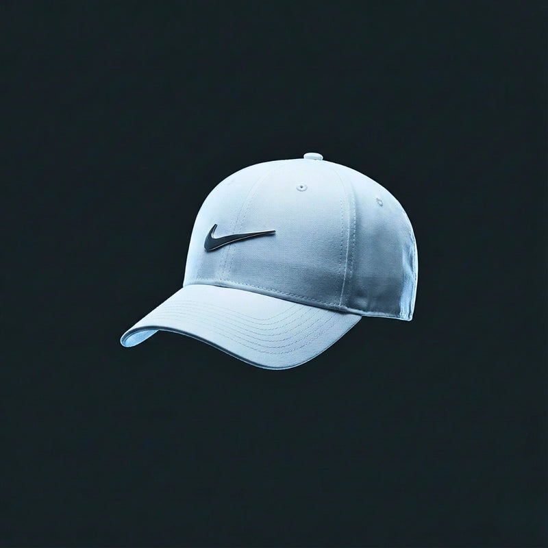 Nike kids Metal Swoosh White Cap
