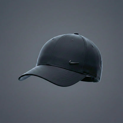 Nike kids Metal Swoosh Black Cap