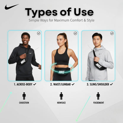 Nike Heritage Unisex Casual Bum Bag (Waist Pack)