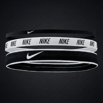 Nike 3 Pack Mix Width  -Slip Breathable Sports Headbands