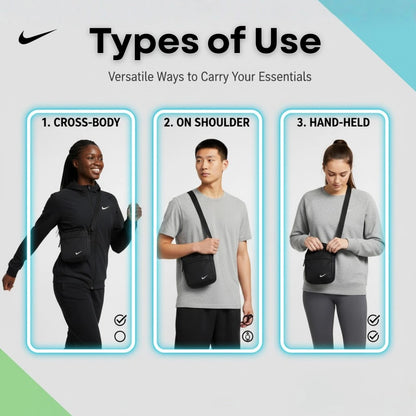 Nike Heritage Unisex Casual Crossbody Bag