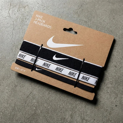 Nike 3 Pack Anti-Slip Breathable Sports Headbands