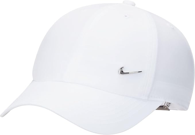 Nike Mens Metal Swoosh White Cap