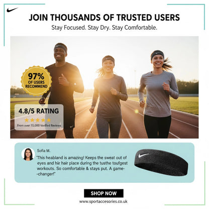 Nike Unisex Swoosh  Headband