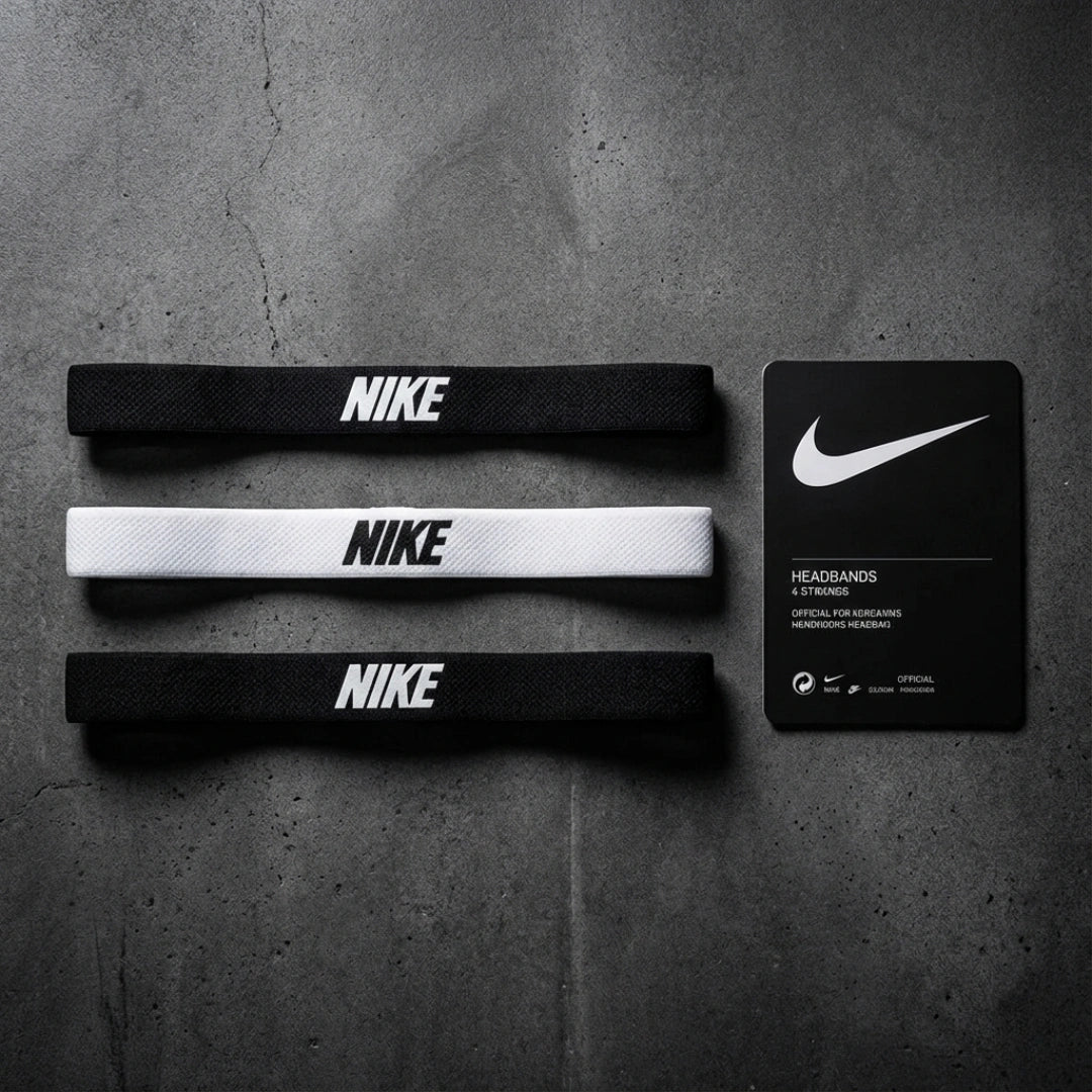 Nike 3 Pack Anti-Slip Breathable Sports Headbands
