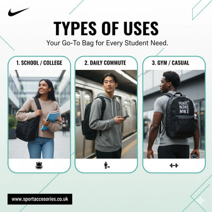 NIKE Official Unisex School & Sports Backpack