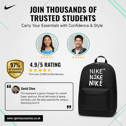 NIKE Official Unisex School & Sports Backpack