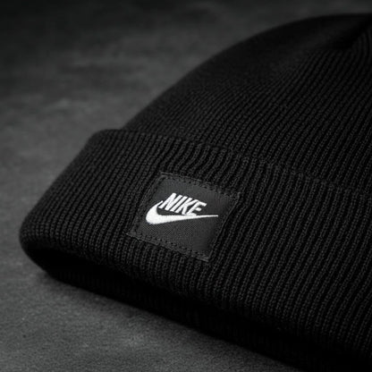 NIKE Men's Futura Beanie - Black Cap