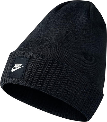 NIKE Men's Futura Beanie - Black Cap